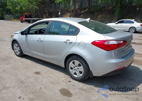 2015 Kia Forte Lx from USA, damaged, VIN KNAFX4A63F5374935